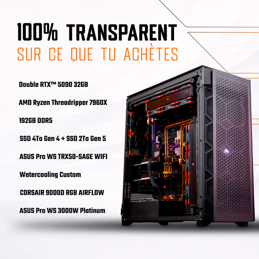 PC TITAN X GEFORCE RTX™ 5090 X2 (PC IA)